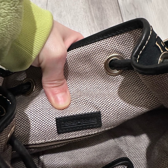 Dooney & Bourke monogram drawstring bucket bag - Picture 9 of 15